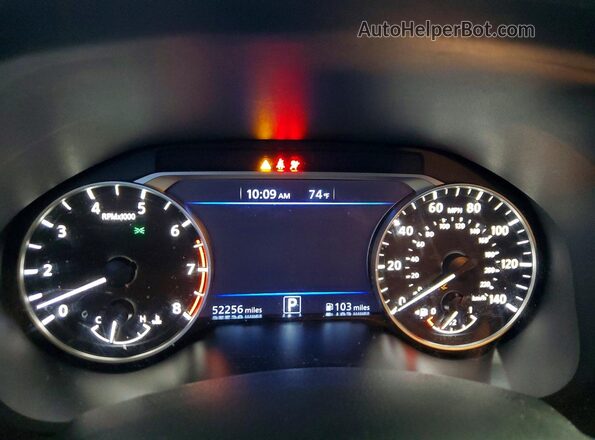 1N4BL4DV8RN433388 2024 NISSAN ALTIMA White Instrument cluster view