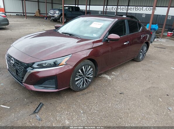 1N4BL4DV8RN434802 2024 NISSAN ALTIMA Бордовый Передняя левая четверть