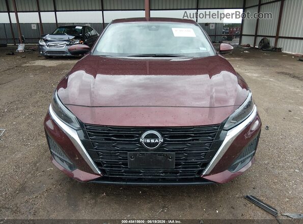1N4BL4DV8RN434802 2024 NISSAN ALTIMA Бордовый Вид панели приборов