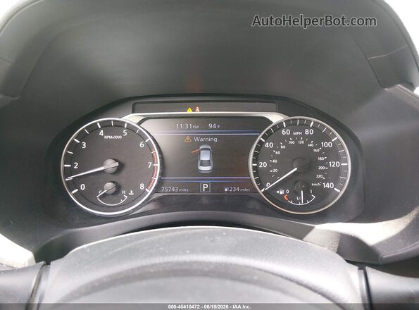1N4BL4DV9KC124580 2019 NISSAN ALTIMA Silver Rear seats view