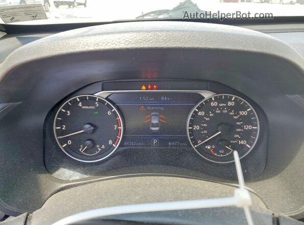 1N4BL4DV9MN406144 2021 NISSAN ALTIMA Gray ხელსაწყოთა პანელის ხედი