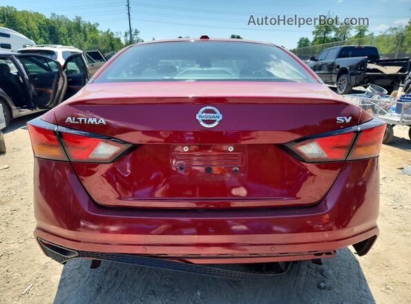 1N4BL4DV9NN315019 2022 NISSAN ALTIMA Red Widok z tyłu