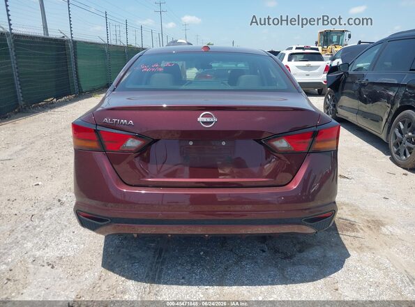 1N4BL4DV9SN343169 2025 NISSAN ALTIMA Темно-бордовый 