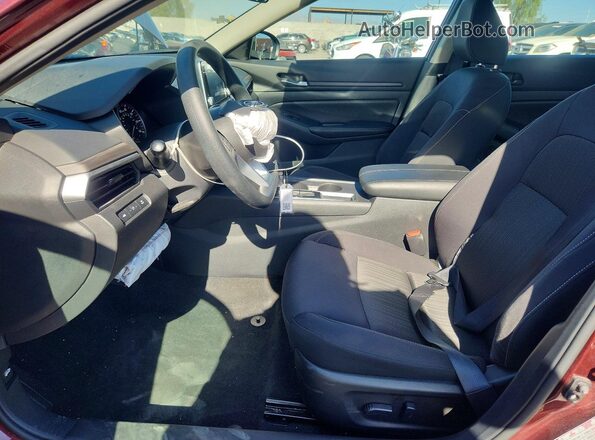 1N4BL4DV9SN356701 2025 NISSAN ALTIMA Burgundy წინა სალონის ხედი