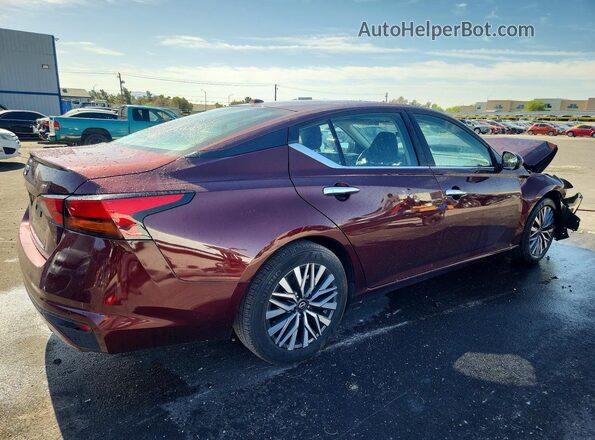 1N4BL4DV9SN356701 2025 NISSAN ALTIMA Burgundy უკანა მარჯვენა