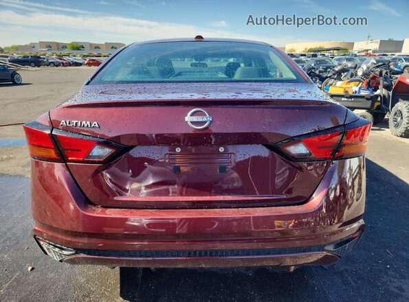 1N4BL4DV9SN356701 2025 NISSAN ALTIMA Burgundy უკანა ხედი
