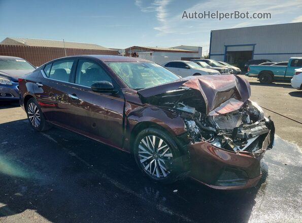 1N4BL4DV9SN356701 2025 NISSAN ALTIMA Burgundy წინა მარჯვენა