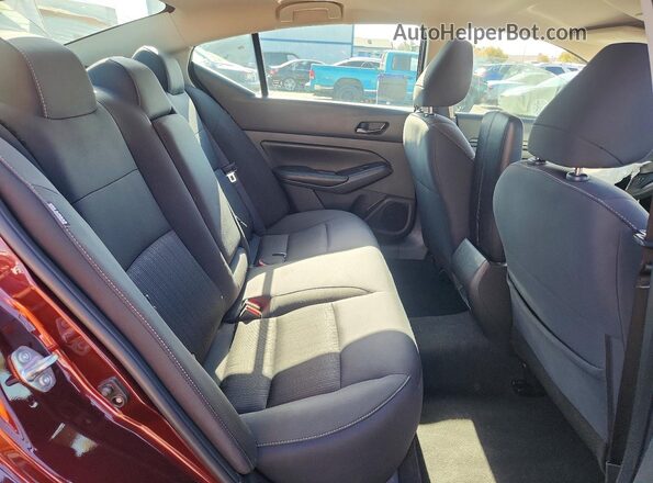 1N4BL4DV9SN356701 2025 NISSAN ALTIMA Burgundy უკანა სავარძლების ხედი