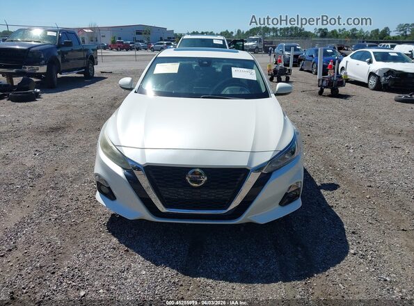1N4BL4DVXKC142585 2019 NISSAN ALTIMA White უკანა სალონის ხედი