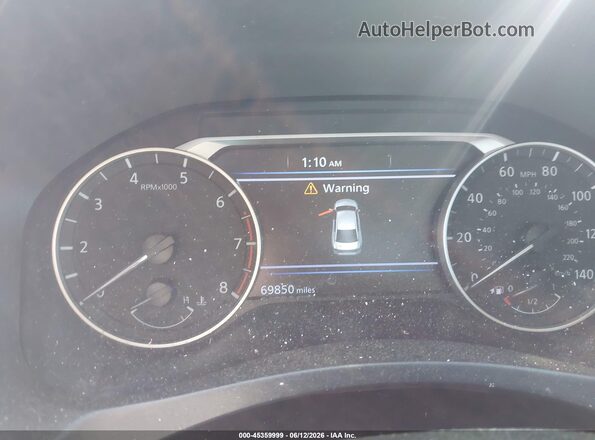 1N4BL4DVXNN385452 2022 NISSAN ALTIMA Silver Вид задніх сидінь