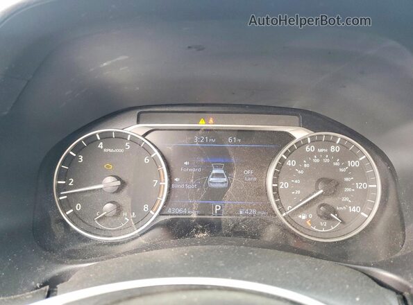 1N4BL4DVXNN405960 2022 NISSAN ALTIMA Черный Вид щитка приборов