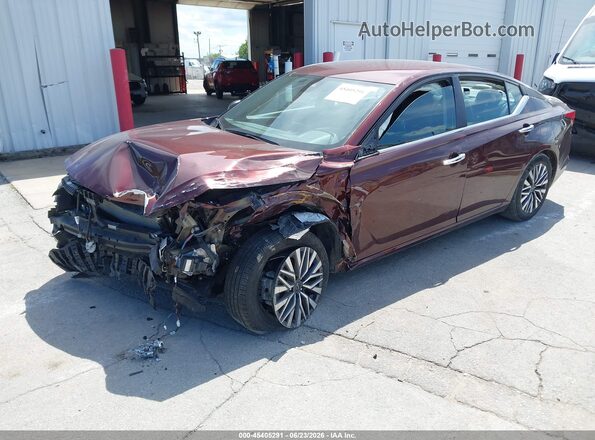 1N4BL4DVXRN358046 2024 NISSAN ALTIMA Burgundy Передня ліва чверть