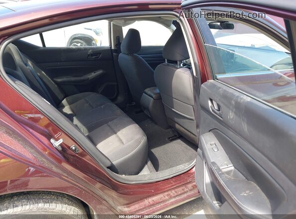 1N4BL4DVXRN358046 2024 NISSAN ALTIMA Burgundy Вид наклейки з VIN-кодом