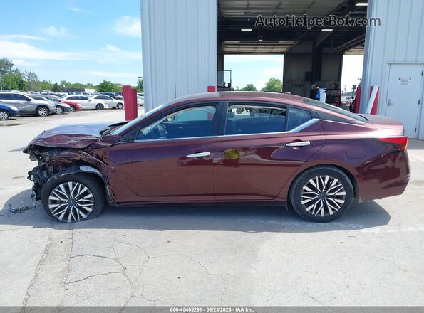 1N4BL4DVXRN358046 2024 NISSAN ALTIMA Burgundy Вид задньої частини салону