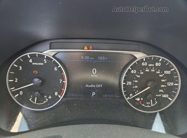 1N4BL4DVXSN349708 2025 NISSAN ALTIMA Gray Սարքավորումների վահանակի տեսք