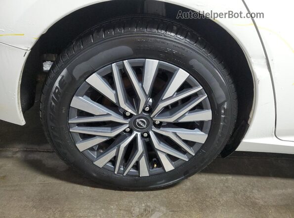 1N4BL4DVXSN400155 2025 NISSAN ALTIMA White Vista interior de 360 grados