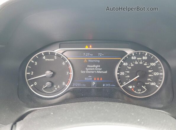 1N4BL4DVXSN409275 2025 NISSAN ALTIMA Серый Вид щитка приборов