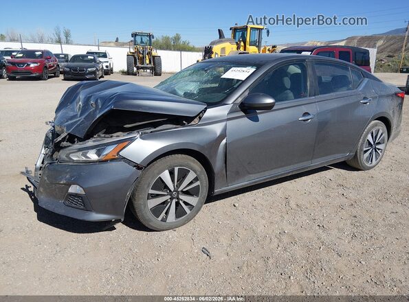 1N4BL4DW0MN306779 2021 NISSAN ALTIMA Gray Առջևի ձախ երեք քառորդ տեսարան