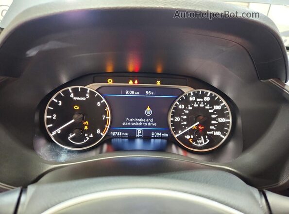 1N4BL4DW0SN325751 2025 NISSAN ALTIMA Gray Widok zestawu wskaźników