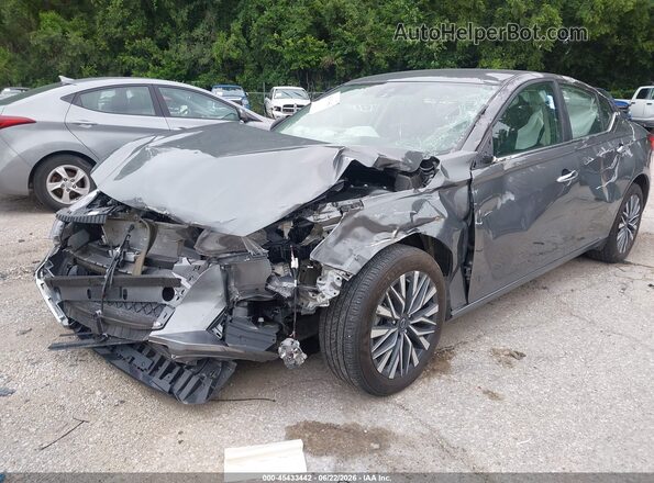 1N4BL4DW0SN384797 2025 NISSAN ALTIMA Gray Առջևի ձախ երեք քառորդ տեսարան