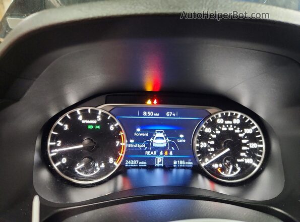 1N4BL4DW1SN406127 2025 NISSAN ALTIMA Black Vista del cuadro de instrumentos
