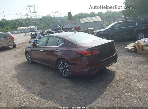 1N4BL4DW2PN400229 2023 NISSAN ALTIMA Burgundy Հետևի ձախ