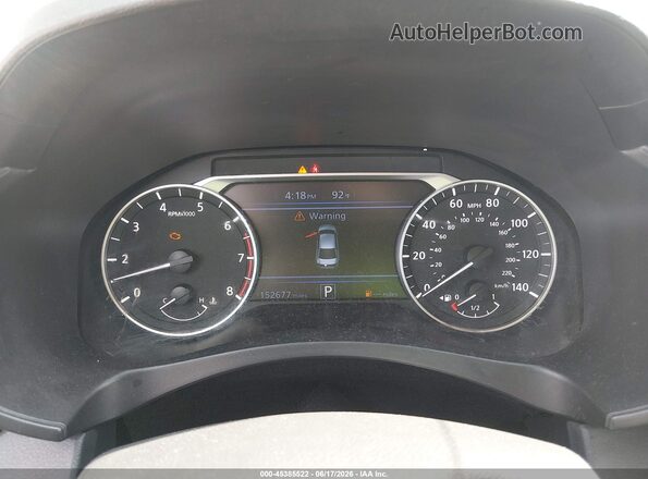 1N4BL4DW3KN317580 2019 NISSAN ALTIMA Black Vista de los asientos traseros