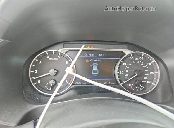 1N4BL4DW4TN308677 2026 NISSAN ALTIMA Серебряный Вид щитка приборов
