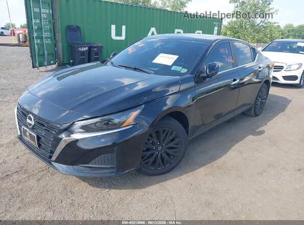 1N4BL4DW5SN331903 2025 NISSAN ALTIMA Black წინა მარცხენა ხედი სამი მეოთხედიდან