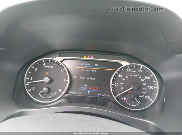 1N4BL4DW5SN423822 2025 NISSAN ALTIMA Silver Widok tylnych siedzeń
