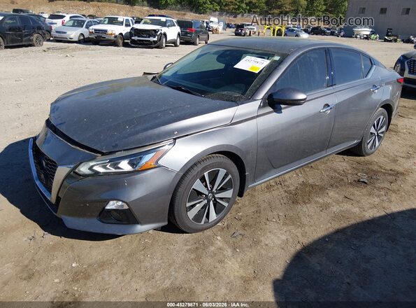 1N4BL4DW7KC143816 2019 NISSAN ALTIMA Gray წინა მარცხენა ხედი სამი მეოთხედიდან