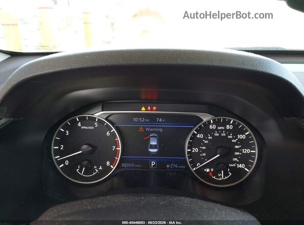 1N4BL4DW8LC218010 2020 NISSAN ALTIMA Silver Հետևի նստատեղերի տեսք