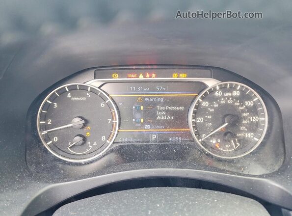 1N4BL4DW8NN335884 2022 NISSAN ALTIMA Черный Вид щитка приборов