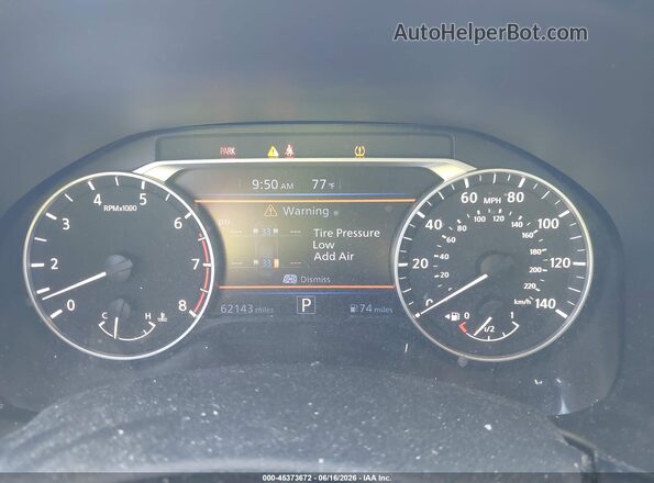 1N4BL4DW9LC263909 2020 NISSAN ALTIMA White Widok tylnych siedzeń