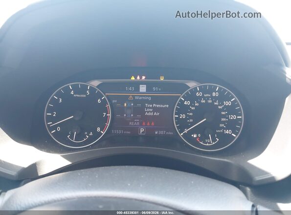 1N4BL4EV0SN427640 2025 NISSAN ALTIMA Белый Вид задних сидений