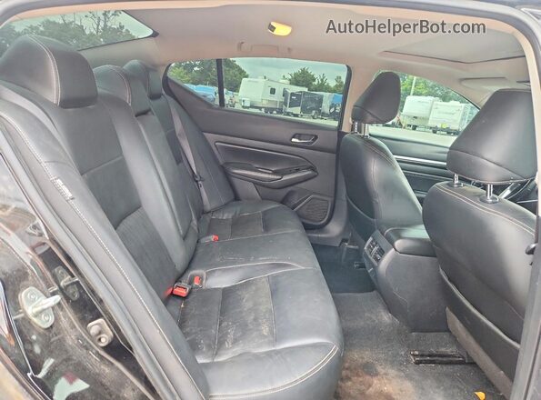1N4BL4EV1LC162885 2020 NISSAN ALTIMA Black Widok tylnych siedzeń