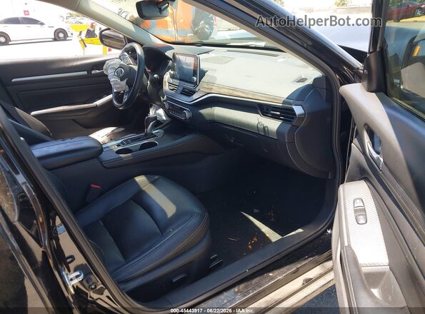 1N4BL4EV2KC240637 2019 NISSAN ALTIMA Black Вид салону спереду