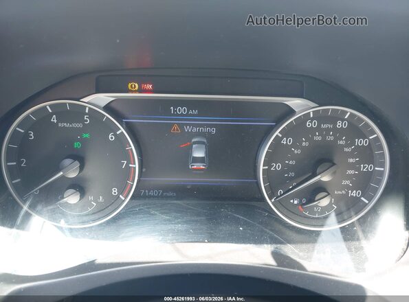 1N4BL4EV5LC156958 2020 NISSAN ALTIMA Серый Вид задних сидений