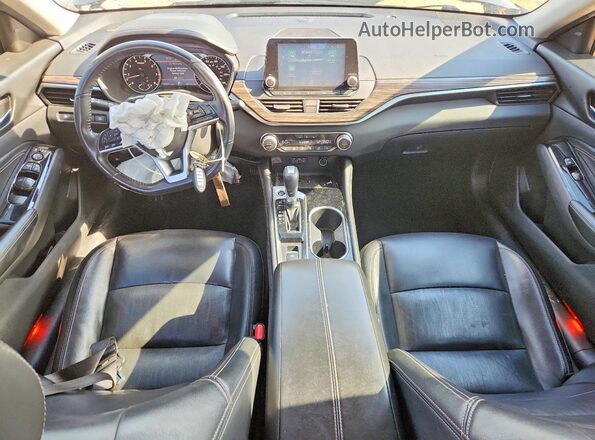 1N4BL4EV5MN318061 2021 NISSAN ALTIMA Синий Вид панели приборов