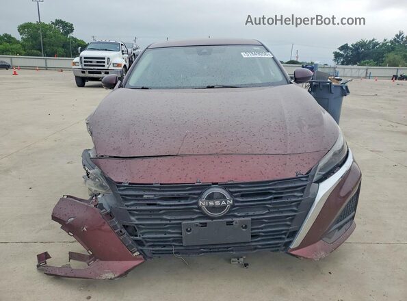 1N4BL4EV6PN418299 2023 NISSAN ALTIMA Burgundy Вид спереду