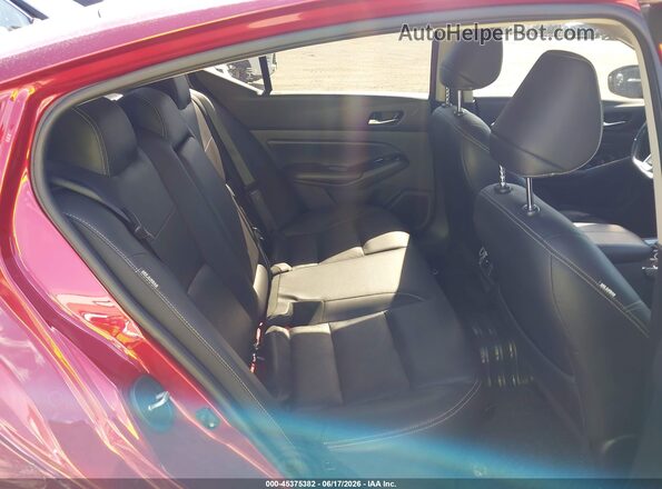 1N4BL4EV7PN319250 2023 NISSAN ALTIMA Red VIN კოდის სტიკერის ხედი
