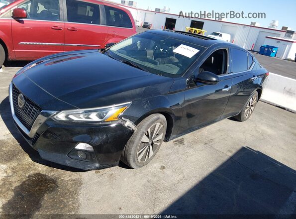 1N4BL4EV8KC169797 2019 NISSAN ALTIMA Black Передня ліва чверть