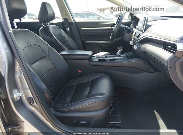 1N4BL4EV8KC191072 2019 NISSAN ALTIMA Gray Front interior view