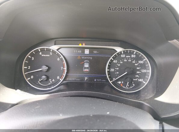 1N4BL4EV8KC191072 2019 NISSAN ALTIMA Gray Rear seats view