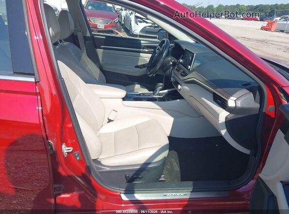 1N4BL4EV8LN305724 2020 NISSAN ALTIMA Red Vista interior delantera
