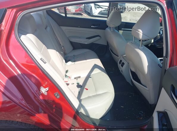 1N4BL4EV8LN305724 2020 NISSAN ALTIMA Red Vista de la etiqueta del VIN