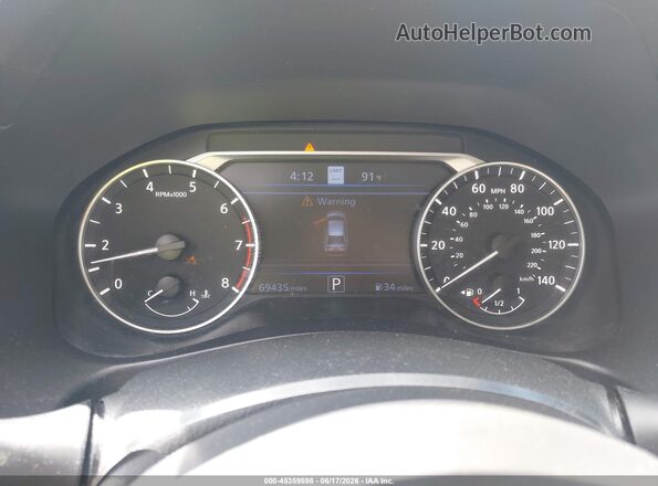 1N4BL4EV8LN305724 2020 NISSAN ALTIMA Red Vista de los asientos traseros
