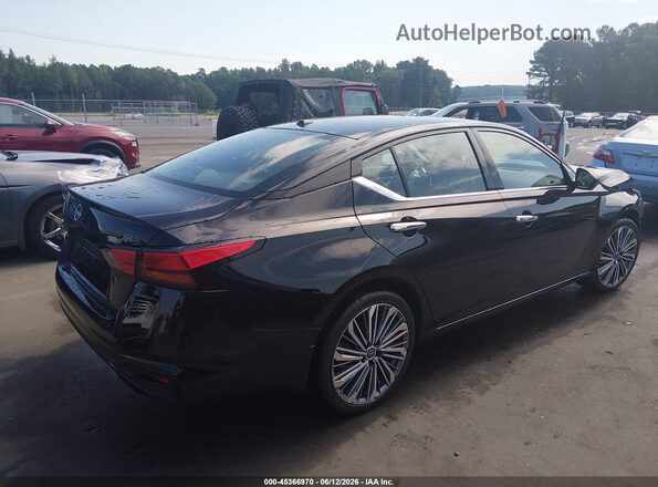1N4BL4EV8SN419740 2025 NISSAN ALTIMA Черный Задняя правая четверть