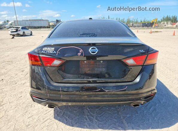 1N4BL4EV9LC210519 2020 NISSAN ALTIMA Black Widok z tyłu
