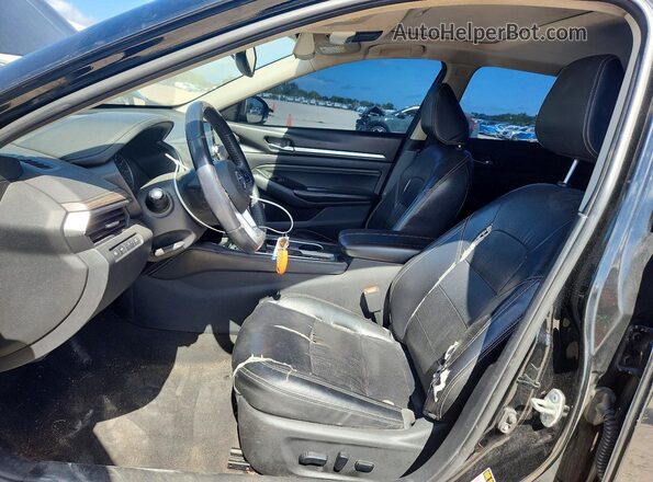 1N4BL4EV9LC210519 2020 NISSAN ALTIMA Black Widok wnętrza z przodu